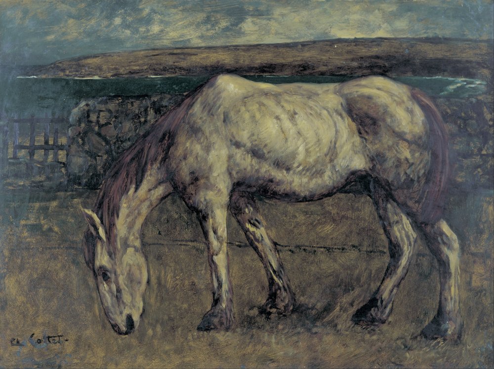 Charles Cottet - Old Horse in